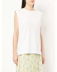 Белый топ без рукавов от CITYSHOP