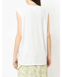 Белый топ без рукавов от CITYSHOP