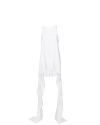 Белый топ без рукавов от Maticevski