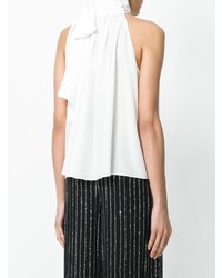 Белый топ без рукавов от Temperley London