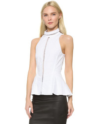 Белый топ без рукавов от JONATHAN SIMKHAI