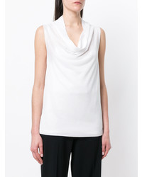 Белый топ без рукавов от Blanca