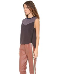 Белый топ без рукавов от 3.1 Phillip Lim