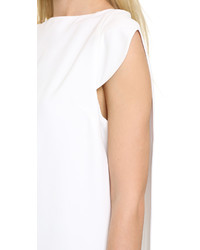 Белый топ без рукавов от Antonio Berardi