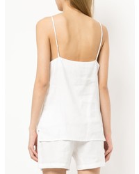 Белый топ без рукавов от Matin