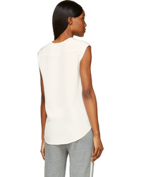 Белый топ без рукавов от 3.1 Phillip Lim