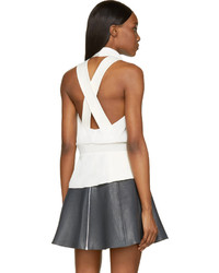 Белый топ без рукавов от 3.1 Phillip Lim