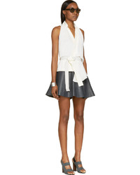 Белый топ без рукавов от 3.1 Phillip Lim