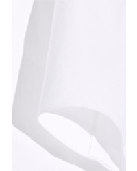 Белый топ с открытыми плечами от Rosie Assoulin