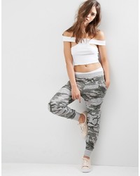 Белый укороченный топ от Boohoo