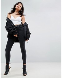 Белый укороченный топ от Asos