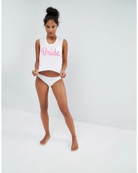 Белый укороченный топ от Private Party