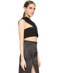 Белый укороченный топ от SOLACE London