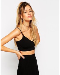 Белый укороченный топ от Asos