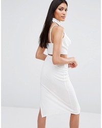 Белый укороченный топ от Missguided