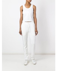 Белый укороченный топ от Ck Jeans