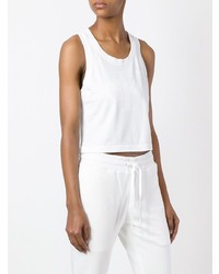 Белый укороченный топ от Ck Jeans