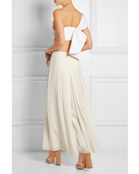 Белый укороченный топ от DELPOZO