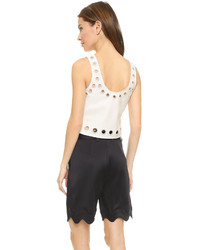 Белый укороченный топ от 3.1 Phillip Lim