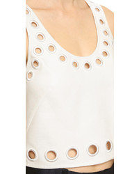 Белый укороченный топ от 3.1 Phillip Lim