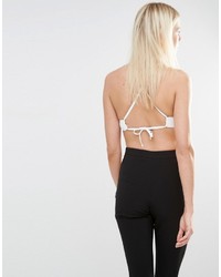 Белый укороченный топ от Vero Moda