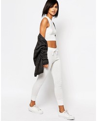 Белый укороченный топ от Vero Moda