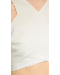 Белый укороченный топ от Apiece Apart