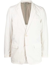 Мужской белый хлопковый пиджак от Aspesi
