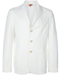 Мужской белый хлопковый пиджак от Barena