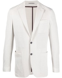 Мужской белый хлопковый пиджак от Canali