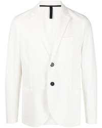 Мужской белый хлопковый пиджак от Harris Wharf London
