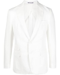 Мужской белый хлопковый пиджак от Ralph Lauren Purple Label