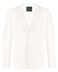 Мужской белый хлопковый пиджак от Roberto Collina