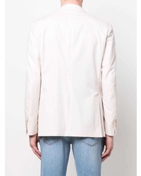 Мужской белый хлопковый пиджак от Lardini