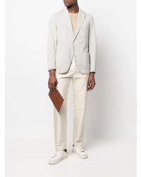 Мужской белый хлопковый пиджак от Circolo 1901