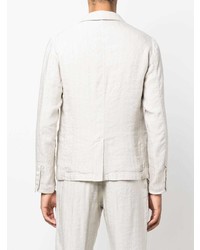 Мужской белый хлопковый пиджак от Transit