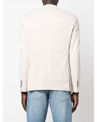 Мужской белый хлопковый пиджак от Karl Lagerfeld