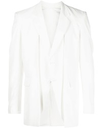 Мужской белый хлопковый пиджак от Tokyo James