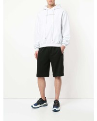 Мужской белый худи с принтом от Stampd