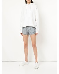 Женский белый худи с принтом от The Upside