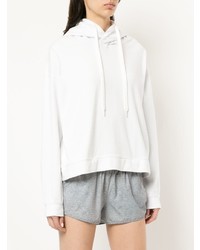 Женский белый худи с принтом от The Upside