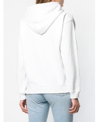 Женский белый худи с принтом от Levi's