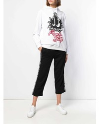 Женский белый худи с принтом от McQ Alexander McQueen