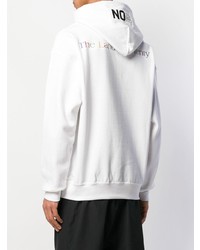 Мужской белый худи с принтом от Tigran Avetysian