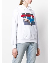 Женский белый худи с принтом от EACH X OTHER