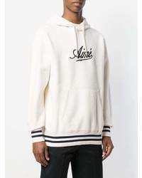 Мужской белый худи с принтом от Aimé Leon Dore