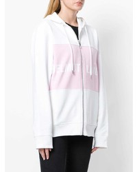 Женский белый худи с принтом от Helmut Lang