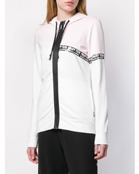 Женский белый худи с принтом от Philipp Plein