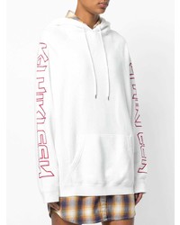 Женский белый худи с принтом от R13