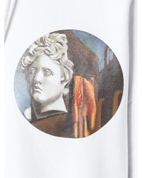 Мужской белый худи с принтом от Off-White